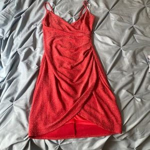 San Fransico red midi dress